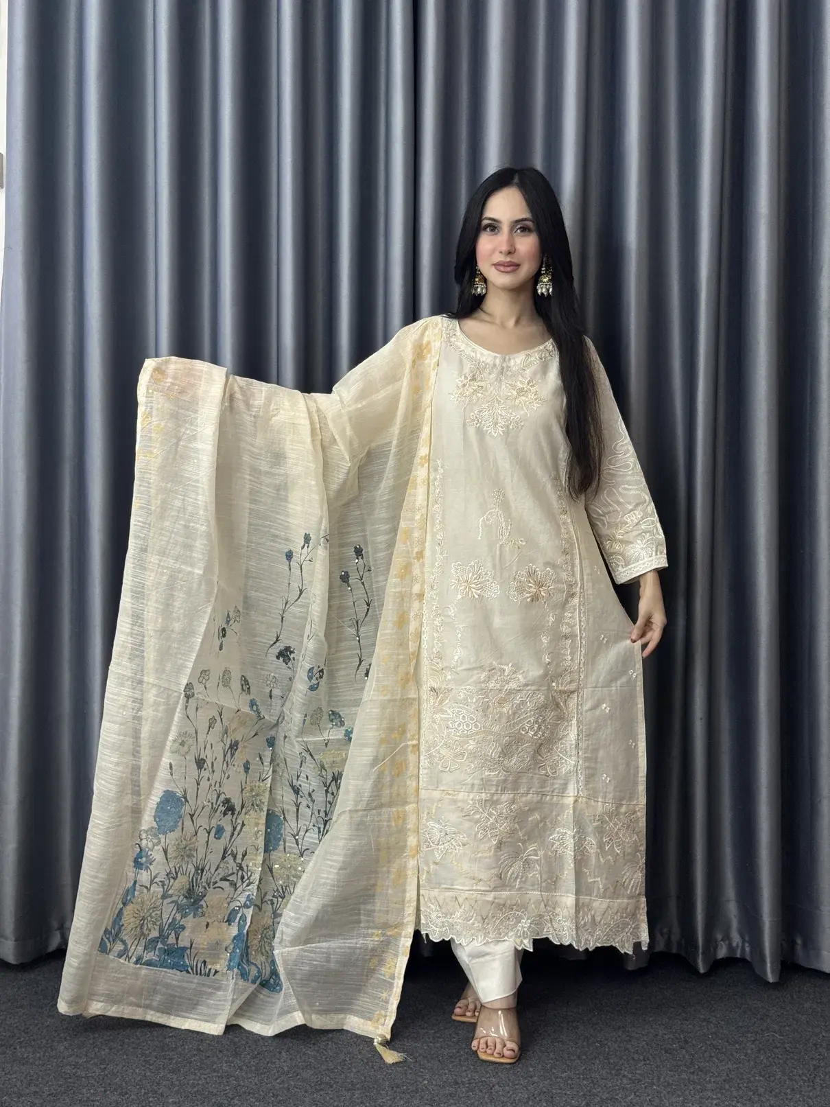 Liyana | 3 Piece | Unstitched Embroidered